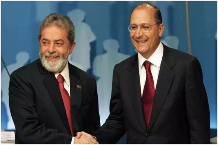 Geraldo Alckmin y Lula