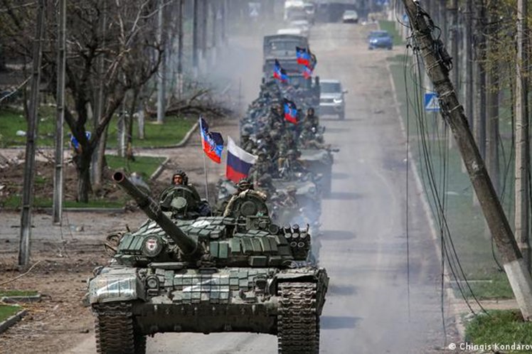 tropas rusas en Mariúpol