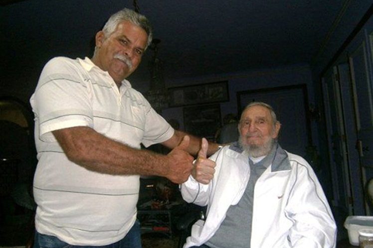 Omar González Santamaría y Fidel