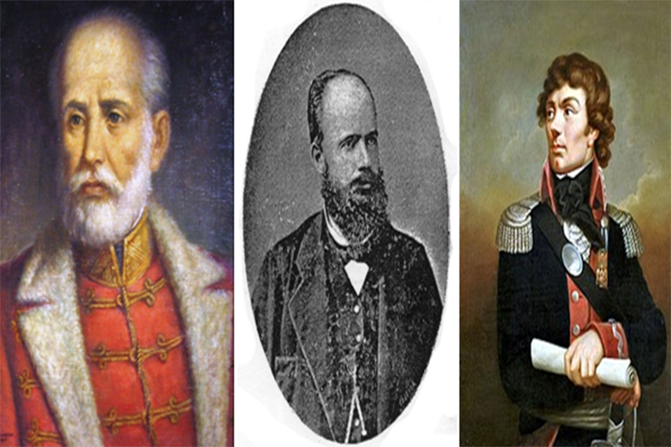 Józef Bem, Carlos Roloff, T. Kosciusko