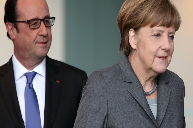 Merkel y Hollande