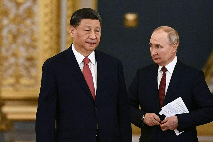 Xi Jinping a Vladimir Putin