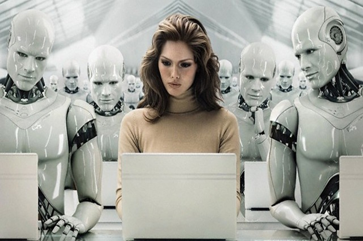 robots y humanos