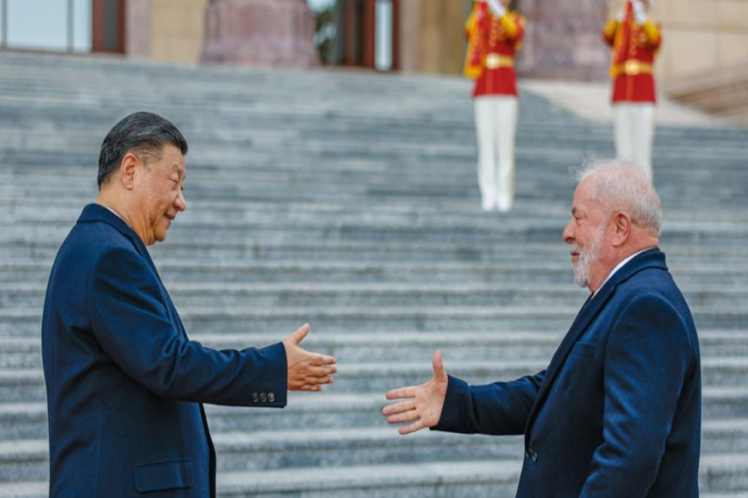 Xi Jinping y Lula