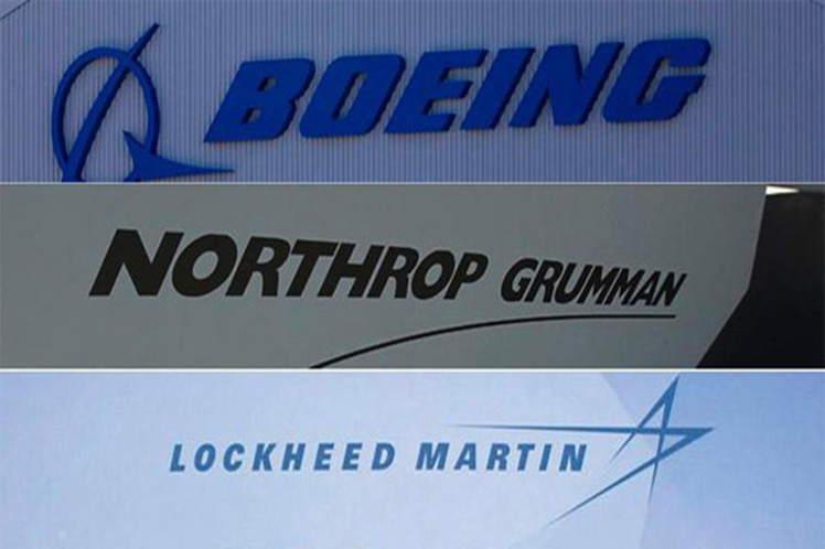 Lockheed Martin, Boeing y Northrop Grumman