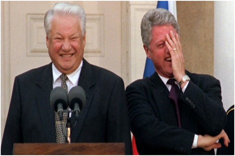 Bill y Clinton