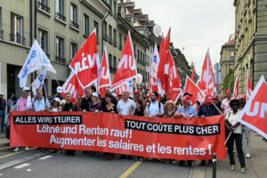 Manifestacion 16 en Suiza
