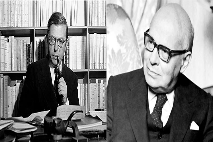 Jean-Paul Sartre y Carlos Lleras Restrepo
